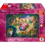 Schmidt Spiele Thomas Kinkade Disney Dreams Collection Alice no País das Maravilhas Mad Hatter's Tea Party puzzle, 6000 peças
