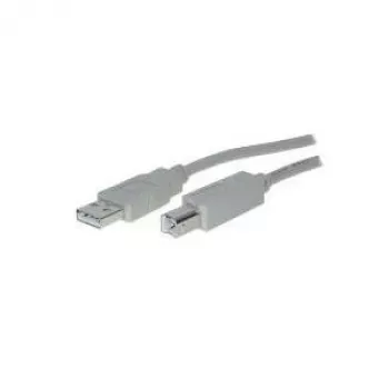 Cabo USB S/CONN 5m USB 2.0 A - USB 2.0 B cinzento