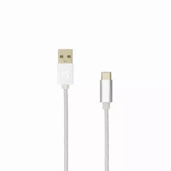 Sbox USB-TYPEC-15W USB->Type-C M/M 1,5 m branco coco