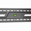 Suporte de parede fixo para TV GEMBIRD WM-100F-01 para ecrãs de 43–100 polegadas, aço, carga máx. 75 kg, VESA 75x75–900x600