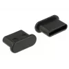 Tampa de proteção para conector fêmea DeLOCK 64014 USB Type-C preto 10 unid.