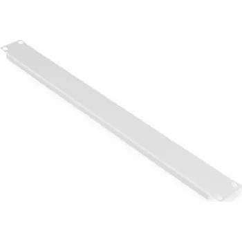 Painel cego ROLINE 19 polegadas 1U cinzento aço 480 mm