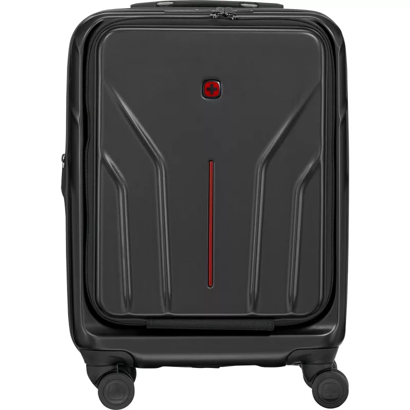 Trolley de cabine compacto de concha rígida Wenger Amplix 653323 — preto, compacto