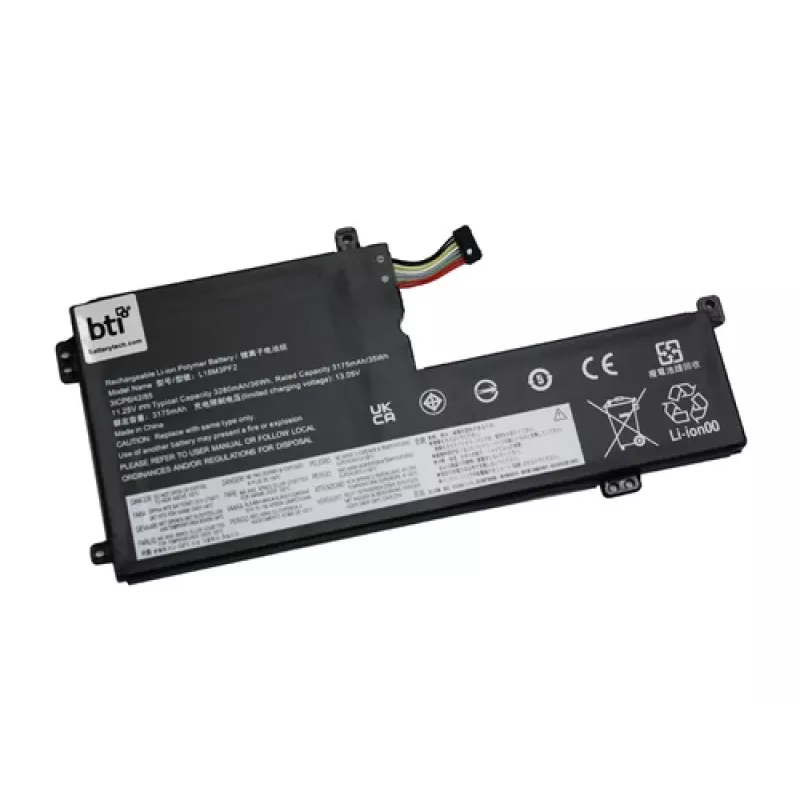 BTI L18M3PF2-BTI bateria de 3 células para portátil Lenovo V155-15AP (OEM: 5B10T03401, L18M3PF2, L18D3PF)