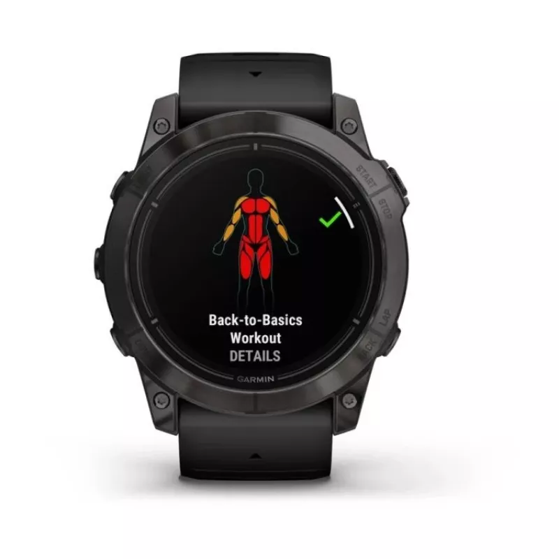 Garmin EPIX PRO g2 51mm Sapphire Carbon Gray DLC Titanium preto