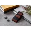 Capa para smartphone man and wood para iPhone XS Max – preto ébano, cobertura traseira rígida protetora