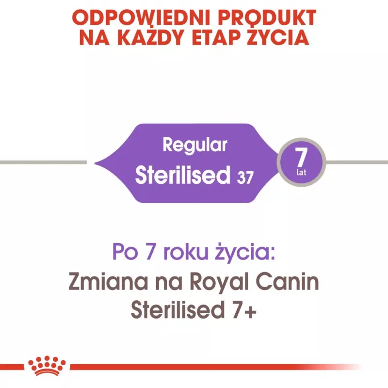 ROYAL CANIN Sterilised 37 - Ração seca para gatos - 10 kg