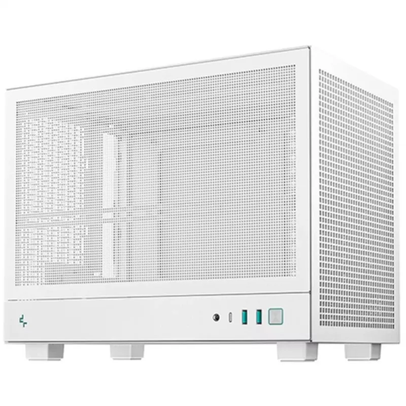 Caixa de computador DeepCool CH160 MESH WH, ATX, branca