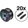 Conjunto de cabos DMX EUROLITE 20000431 — 2 x 0,22 mm² condutores, comprimento 100 m