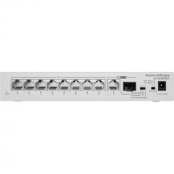 HUAWEI eKit S110 Series S110-8P2ST Ethernet Gigabit não gerido L2 (10/100/1000) Power over Ethernet (PoE) cinzento