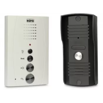 INTERCOM EURA ADP-11A3 ''INVITO'' com auscultador branco