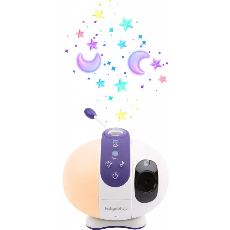 Olympia BC 2000 babá eletrónica com vídeo Wi-Fi, 2 MP 1080p, branco