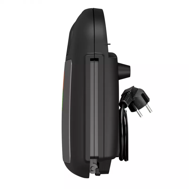 Sanduicheira Black & Decker BXSA753E — 2 sanduíches, 750 W, placas antiaderentes, superfície de grelhar 215×125 mm, aço inoxidável compacto