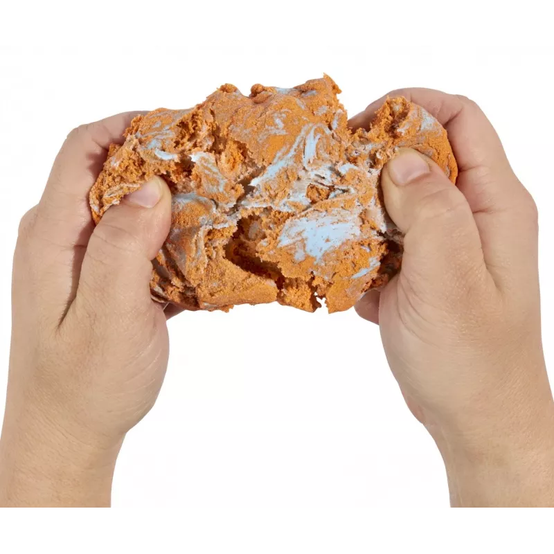 Massa de modelar Wonder Factory Never Dry Dough, azul-claro, laranja