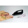 Faca elétrica Rommelsbacher EM 150 120 W – lâminas em aço inoxidável, comprimento útil da lâmina 15 cm, preta