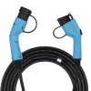 Cabo de carregamento EV Akyga AK-EC-08 Type 2 para Type 1, monofásico, 32 A, 7,2 kW, 6 m