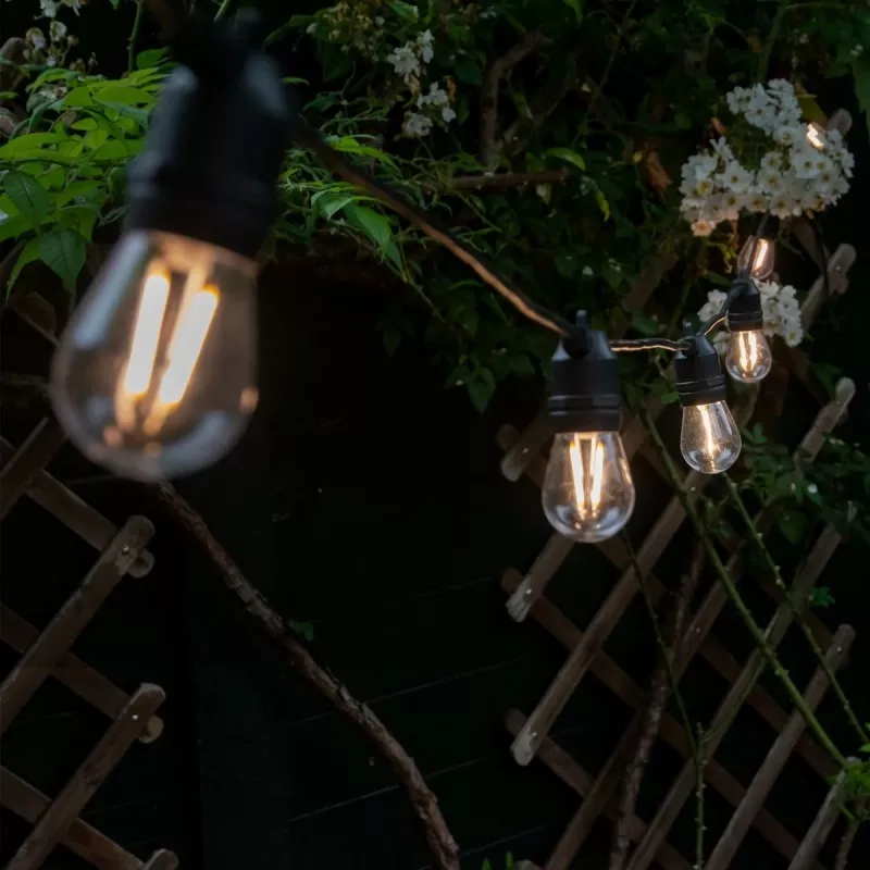 Fita de luz Hombli HBEW-0105 5 m 10 lâmpadas branco quente exterior