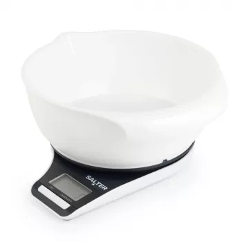 Balança de cozinha Salter Electronic Jugscale preto/branco