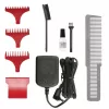 Wahl Cordless Detailer Li bordô, prateado iões de lítio (Li-Ion)