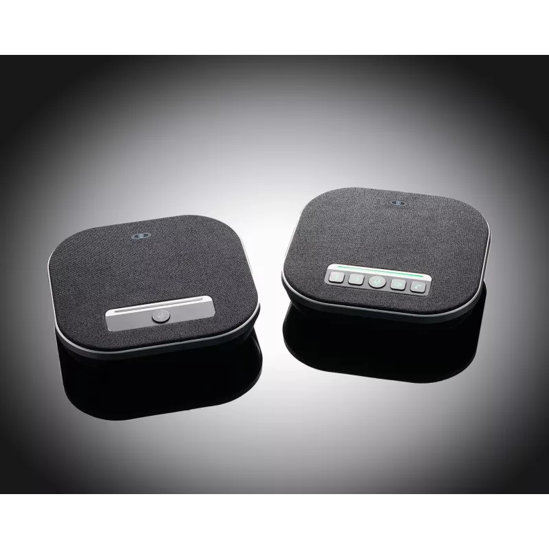 Conferência alta-voz Boom Collaboration GEMINI com microfone integrado, Bluetooth e USB, preto