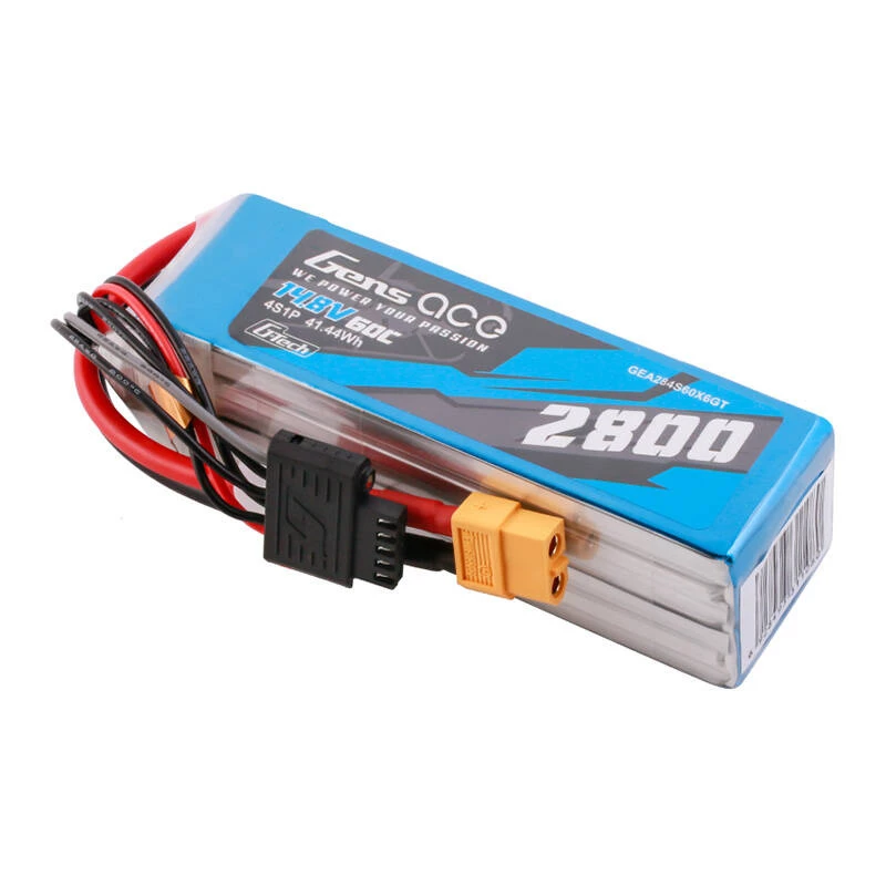 Bateria LiPo Gens ace G-Tech Soaring 2800mAh 14.8V 60C 4S1P XT60