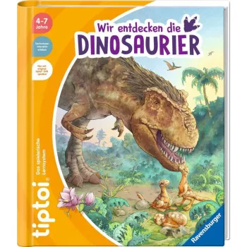 tiptoi Descobrimos os dinossauros, livro educativo