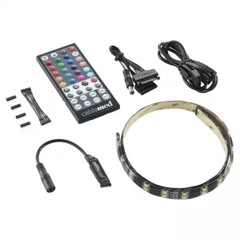 Tira LED CableMod CM-LED-60-D60RGBW-RK branco RGB 60 cm
