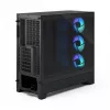 Caixa de PC Fractal Design Pop 2 Air preto TG RGB Midi Tower – ATX/Micro-ATX/Mini-ITX, 3x120mm à frente, 1x120mm atrás, baías de 2,5