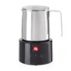 Espumador/aquecedor de leite Illy 23760 preto aço inoxidável 250 ml