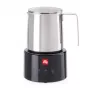 Espumador/aquecedor de leite Illy 23760 preto aço inoxidável 250 ml