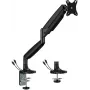 Suporte de mesa para monitor Spacetronik SPA-S110B para ecrãs de 17 polegadas–45 polegadas, braço único, compatível com VESA