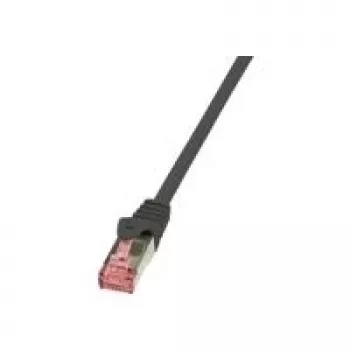 Cabo de rede LogiLink Cat.6 S/FTP RJ-45 1,5 m preto