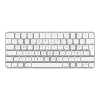 Teclado sem fios compacto Bluetooth Apple Magic, branco, disposição inglês/sueco (MXCL3S/A)