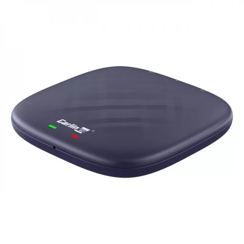 CARLINKIT Adaptador sem fios AI Box com Android 13 – 8 GB + 128 GB para autorrádios originais com CarPlay, azul