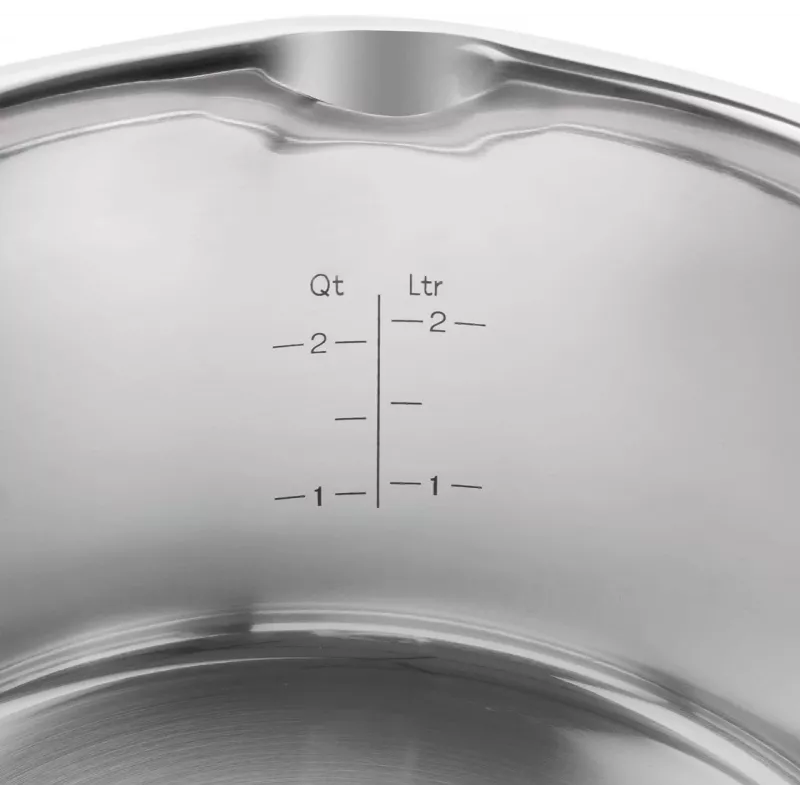 ZWILLING conjunto de panelas em aço inoxidável SIMPLIFY 5 peças – adequado para máquina de lavar louça e forno, tampa de vidro, adequado para placas cerâmicas