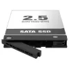Baía externa para disco rígido para a série IcyBox MB038 – modelo MB038TP-B, preto, compatível com MB038