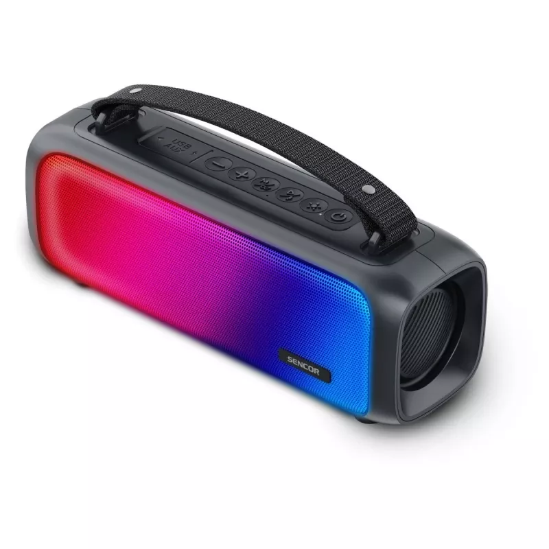 Sencor SSS 3000 KIDS coluna Bluetooth, 16 W, rádio FM, painel LED