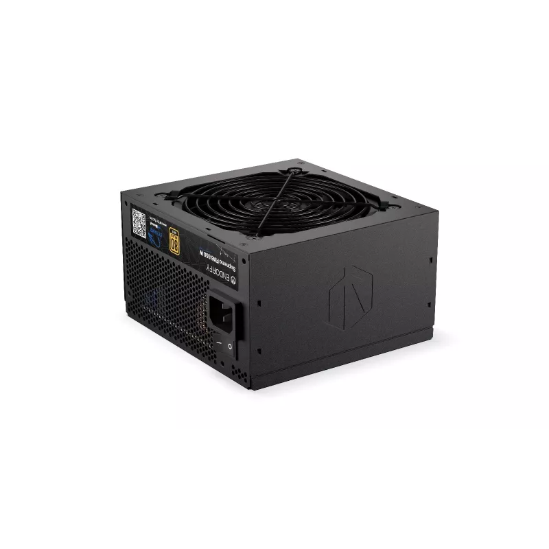 Fonte de alimentação ENDORFY Supremo FM6 850 W, 24-Pin-ATX, totalmente modular, 80 PLUS Gold, ventoinha de 120 mm, preto