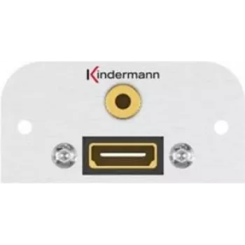 Tomada HDMI + 3,5 mm Kindermann 7441000589