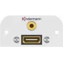 Tomada HDMI + 3,5 mm Kindermann 7441000589