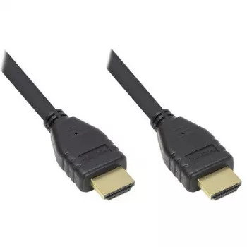 Good Connections GC-M0138 - 2 m - HDMI Type-A (Standard) - HDMI Type-A (Standard) - 4096 x 2160 píxeis - 18 Gbit/s - preto