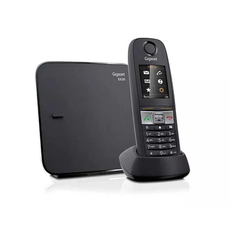 Telefone sem fios Gigaset E630 com teclado grande IP65