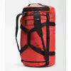 Saco de viagem The North Face Base Camp Duffel L 95 L poliéster preto, vermelho