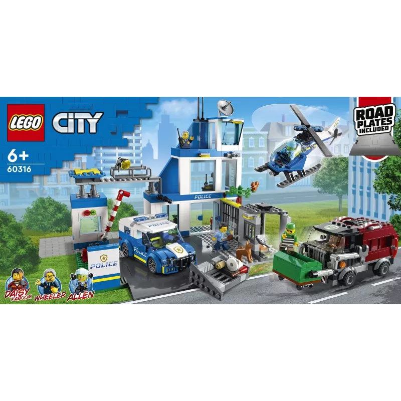 LEGO City 60316 Esquadra de Polícia