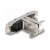 Acoplamento RJ45 DeLOCK LSA para LSA Cat.6A sem ferramentas preto