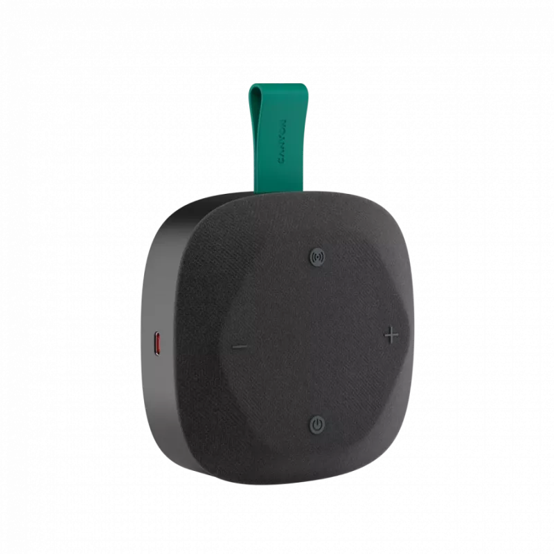 Altifalante portátil CANYON HEXAGON 10 TWS 8W preto verde