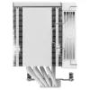Dissipador de ar para processador DeepCool AK500 G2 WH, ventoinha de 120 mm, pressão de ar máx. 3,33 mmH2O, 117×129×159 mm, branco