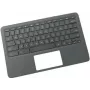 HP L92224-031 Peça sobresselente para portátil Parte inferior da caixa + teclado