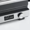 Grelhador de contacto Severin KG 2380 preto prateado 2000W aço inoxidável