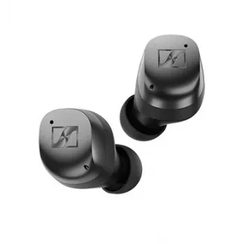 Auscultadores desportivos SENNHEISER Momentum MTW4 Bluetooth sem fios com cancelamento de ruído – preto e grafite